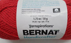 Bernat Handicrafter Yarn     Lot Of  6   1 75 Ounce Skeins       Red