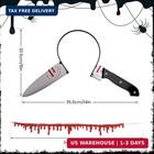 Halloween Costume Accessories Set Bloody Knife Headband 2 Pcs Props