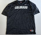 Vtg Colorado Buffaloes Practice Football Nike Jersey Xxl Black Mesh Ncaa Adult 