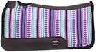 Horse Saddle Pad Western  Contoured Cotton Fleece Lined Pink 39rt08