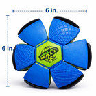 New Phlat Ball Jr Color Fx Green Blue Orange Collapsible Flying Disc