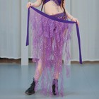 Lady Wrap Dancewear Belly Dance Skirt Costumes Hip Scarf Belt Shiny Glitter Sexy