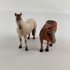 Schleich Quarter Horse Mare Shetland Pony Realistic Animal Figure Lot Vintage