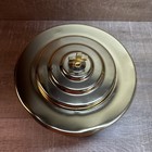 Artistic Churchware Communion 4 Stacking Bread Plates W  Lid Cross Rw-504 Brass