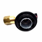 35mm Jumbo Clip On Gas Cylinder Adaptor With Nut Fitting