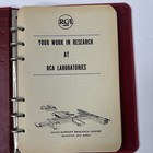 Vintage Rca Employee Handbook David Sarnoff Laboratories Nj Rare   