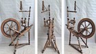 Antique Unique Working Spinning Wheels Is Complete   Dated 1900