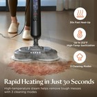 Bissell Spinwave Smartsteam Steam Cleaner Mop  Swivel Steering  3897a smartsteam