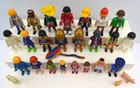 Playmobil Vintage Lot Of 25 People And 10 Animals  total 35 Figures 