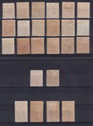 Argentina 1899-1903 Sc 122-142  24x  Full Set   Shades Mint unused Scv 394 35