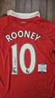Wayne Rooney Hand Signed Manchester United  10 Jersey With Beckett Certificate