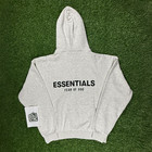Fear Of God Essentials Hoodie Ss22 Light Oatmeal - 100  Authentic  xxs-xxl 