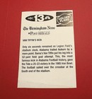 Van Tiffin Signed autographed Alabama Football Card   Legends Of Legion Field