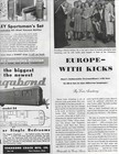 1950 Louis Satchmo Armstrong  with Kicks   Writes About His 1949 Tour Of Europe