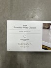 Stemless Wine Glass Set Of 6 - Wine Glass Set - Threshold Brand- 17oz