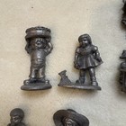 Vintage 1981 2 Fine Pewter Hudson Figurine Lot 11 Peter Piper Granny Miss Muffet