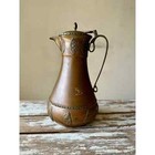 Antique Middle Eastern Copper Teapot Water Pitcher Persian Ewer
