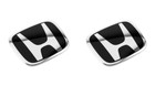Genuine Style 3pcs 75700s2a000zb Black Front Rear Emblem 11th Gen Civic 2022 