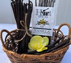 Madagascar Grade A Bourbon Organic Vanilla Beans  7-9 Inches 