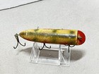 Rare Heddon Wooden Wiggle King Fishing Lure Strawberry Spot