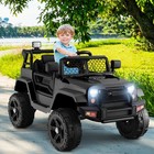 Kids Ride On Truck  12v Electric Vehicle Jeep Car With Remote Control  Toddle   