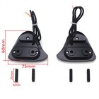 Cnc W  Led Mirror Block Off Base Plates For Yamaha Yzf R1 2015-2024 Aftermarket