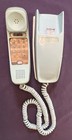 Vintage Itt Trimline Wall Telephone Pushbutton Dial Phone In Box Light Blue Nos