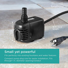 300 Gph Fountain Pump Black