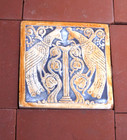 Batchelder Custom Tiles  6 sq      batchelder Tile