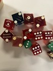 Vtg Las Vegas Souvenir s Mixed Lot Game Wheels Ephemera Matches Fabric Dice More