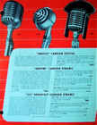 Vintage 1940 s Shure Brothers 55c Fatboy Microphone Elvis Deco W S-36 Stand   3