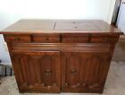 Antique Sewing Table Cabinet