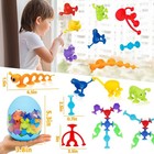 32 Pcs Toddler Suction Cup Toys Kids Bath Toy 1-3 3-5 Party Favor Goody    