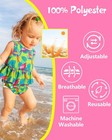 Reusable Baby Girl Swim Diapers 3 Pack - Adjustable Washable For 0-8 Months I   