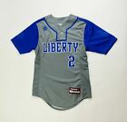 Siege Sports Liberty Blue Jays Softball Jersey Baseball Henley Women s S Gray