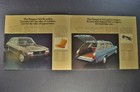 1977 Peugeot 504   604 Brochure Sl Sedan Wagon Diesel Excellent Original 77