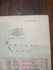 Vintage Original 1885 Manhattan Ny Atlas Plate 17 Ward 22 Hudson River Area Rare
