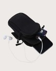Arm Phone Key Earbuds Pouch Pocket Bag Band Sleeve For Running Sport Gym Black