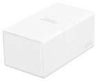 Ultimate Guard Twin Flip N Tray Monocolor White 200  Xenoskin Deck Case Card Box
