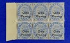 1902 Malta  Collection Of  1d On 2  d  one Penny  In Blocks   Margins
