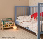 Ikea Duvet Cover   1 Pillowcase For Cot  Candy Cane Pattern - New - 706 123 65