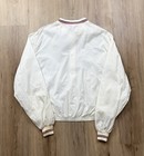 60s Vintage Nortex Windbreaker Bomber Jacket Size Xl White Lightweight Life
