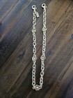 Coach Gold Flower Charm Chain Handbag Accessory For Women  Stylish Metal Accent