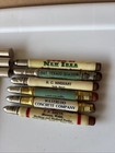 Vintage Advertising Bullet Pencils  Pens   Toothpick Holder Iowa Advertising 