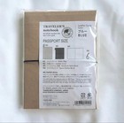 Traveler s Company Notebook Passport Size Blue Leather Cover Japan New