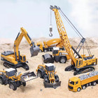 Alloy Diecast Mini Construction Truck Toy Engineering Vehicle Models Kids Gift