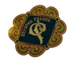 Disney Pin Trading 2004 Crystal Palace Magic Kingdom Restaurant Enamel Pin Gold