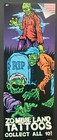 Zombieland Tattoos 10 Tattoos  With Vending Display Sign Creepy Zombie Temporary