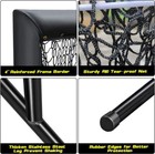 9 Hole Baseball Pitching Net With Strike Zone  9 Pockets Pitchers Throw Training