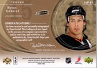 2007-08 Sweet Shot Signature Shots Puck Signings  ssprg Ryan Getzlaf Auto - Hky